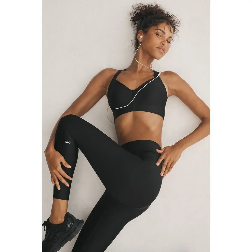ALO Yoga 7/8 High-Waist Airlift Legging black sz small